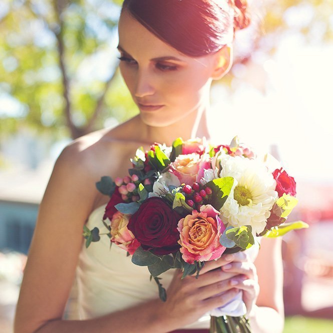 Fiorello Photography - Red themed wedding