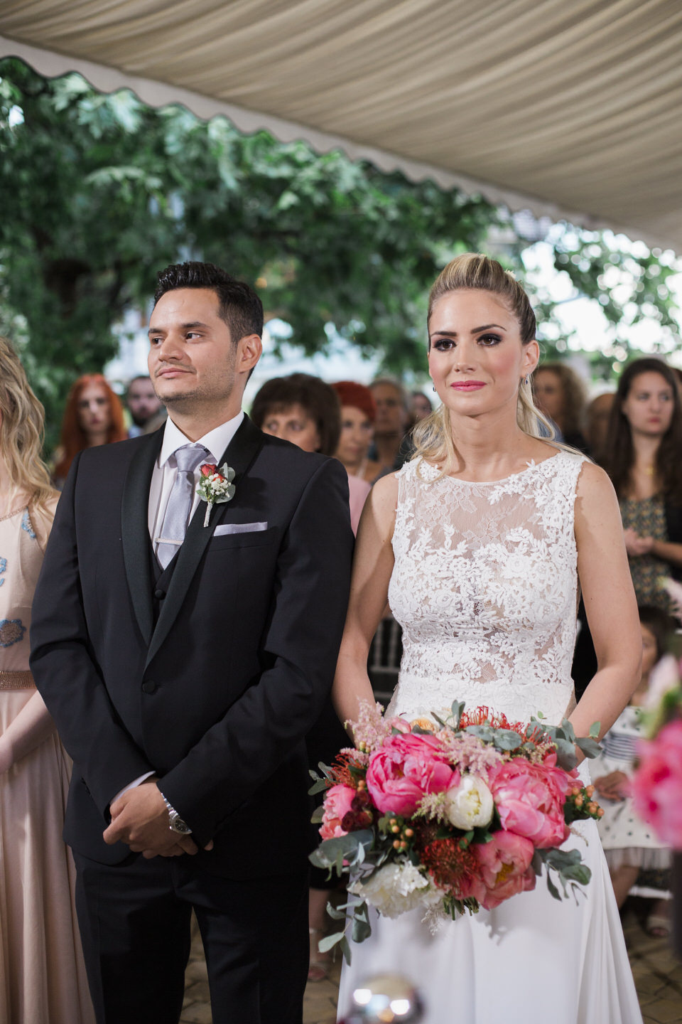 Beautiful Rainy Wedding in Athens by Fiorello Photography