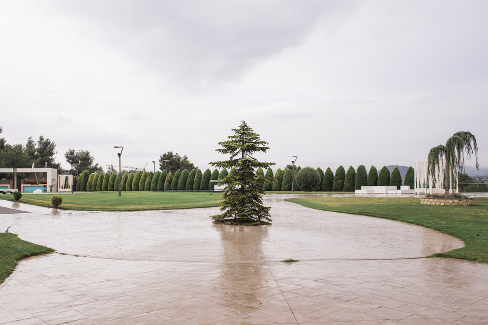 Beautiful Rainy Wedding in Athens by Fiorello Photography