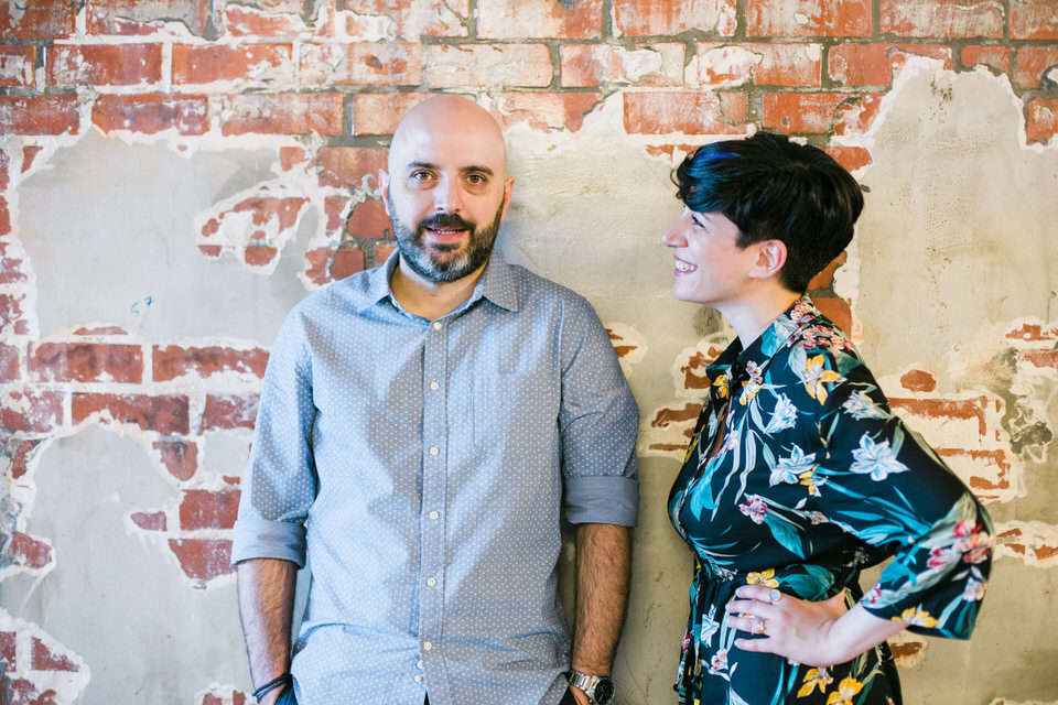 Colorful Pre-Wedding Downtown Athens by Fiorello Photography