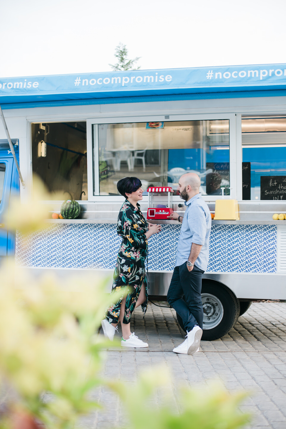 Colorful Pre-Wedding Downtown Athens by Fiorello Photography