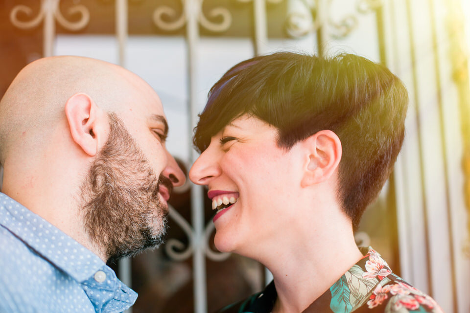 Colorful Pre-Wedding Downtown Athens by Fiorello Photography