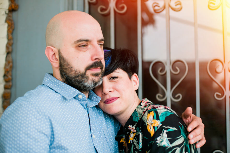 Colorful Pre-Wedding Downtown Athens by Fiorello Photography