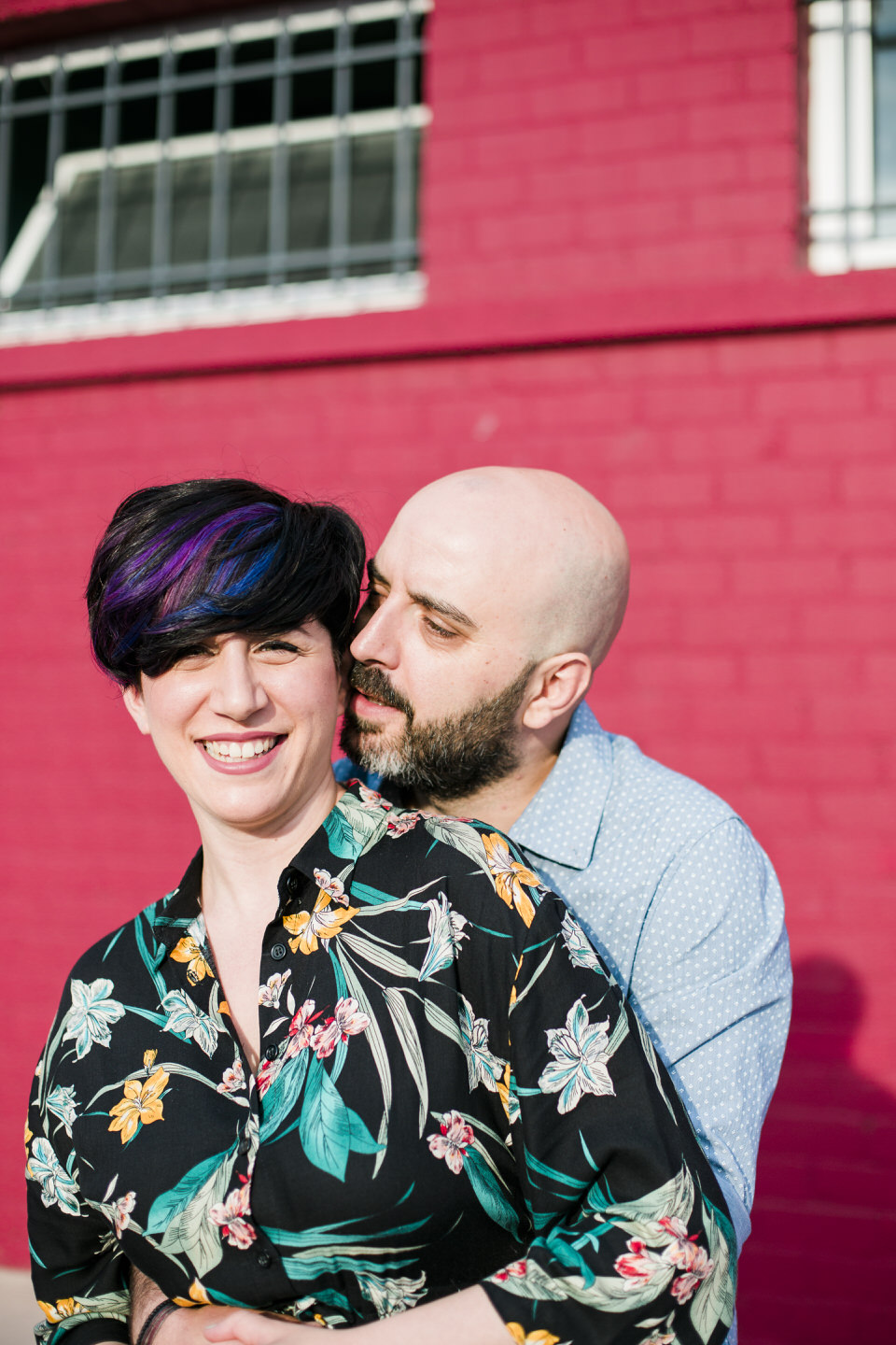 Colorful Pre-Wedding Downtown Athens by Fiorello Photography