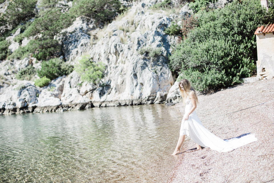 Day After Wedding Photo Shoot by the Sea by Fiorello Photography