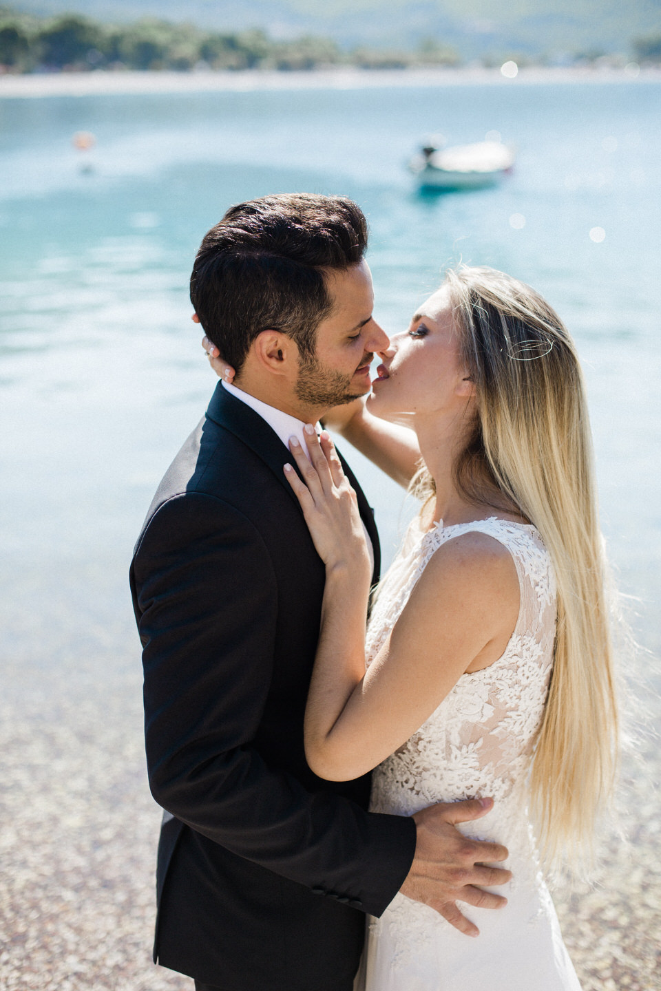 Day After Wedding Photo Shoot by the Sea by Fiorello Photography