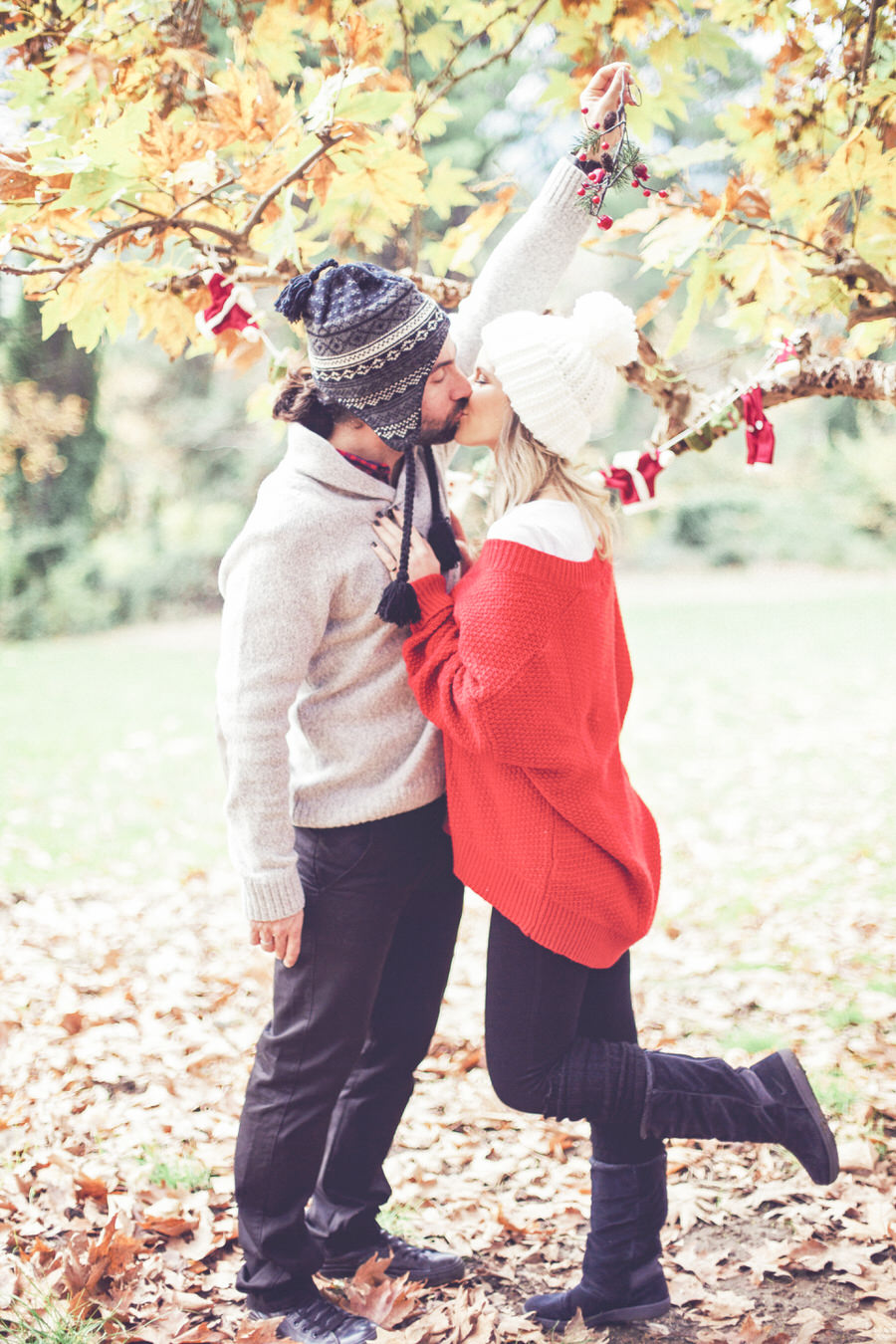 Christmas Couples Photography in Greece