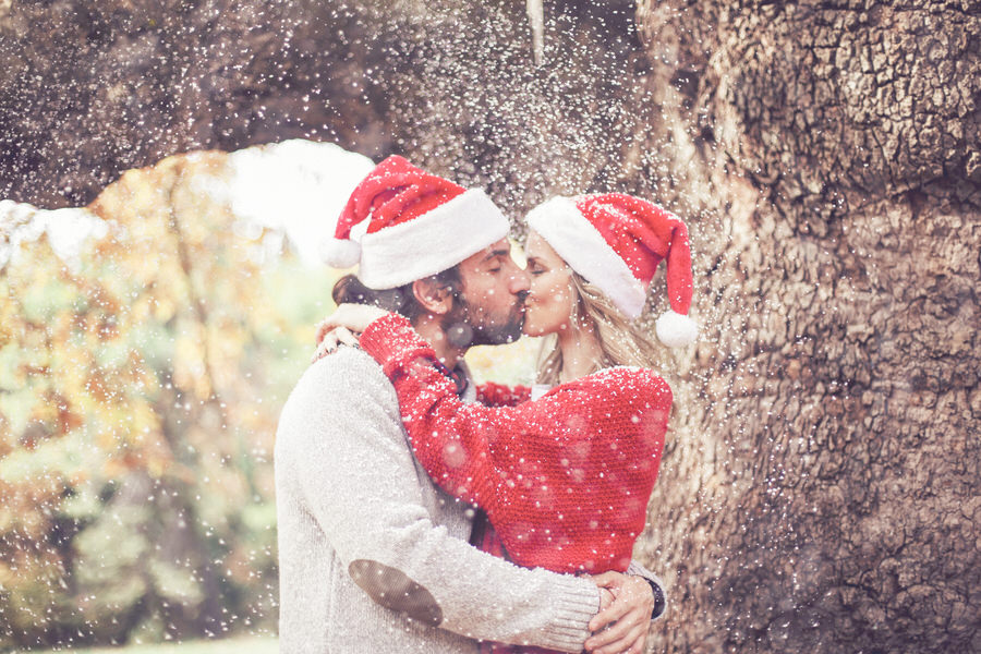 Christmas Couples Photography in Greece