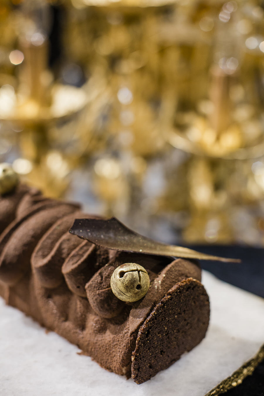 Santa is in Town with a Basket Full of Christmas Desserts 