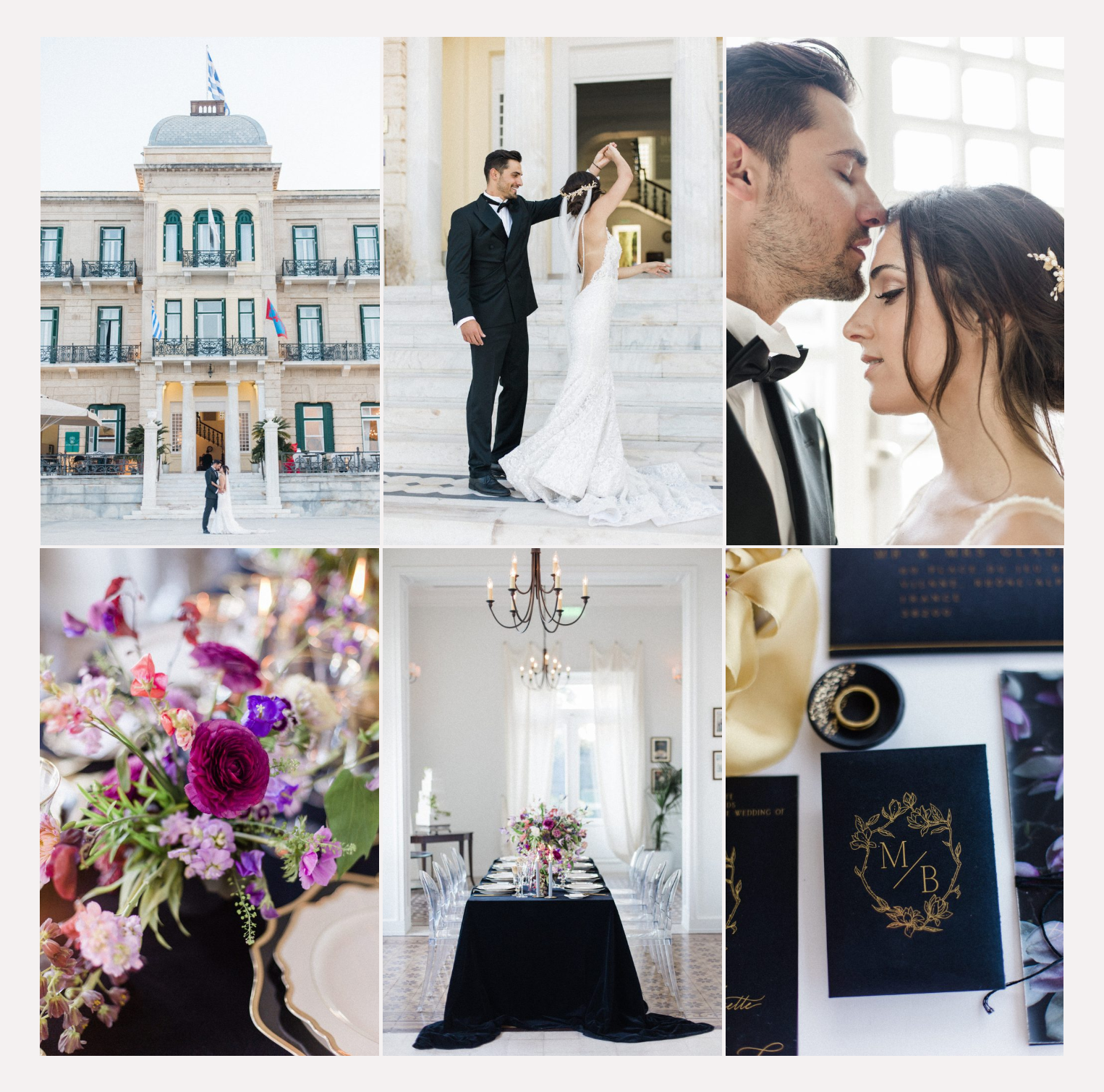 Spetses Chic Wedding Published at B.Loved