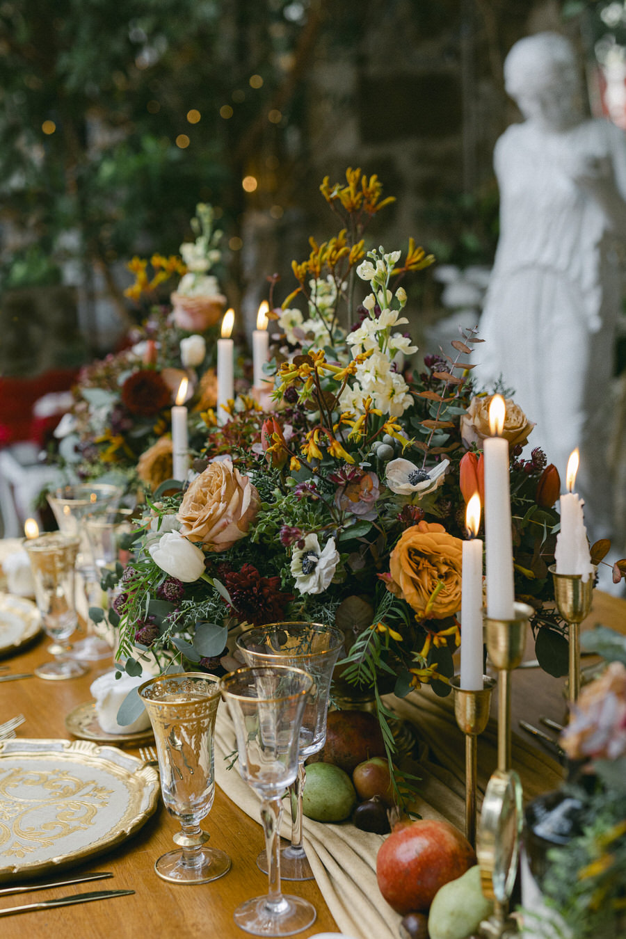 Baroque Inspired Wedding Editorial at Indoor Industrial Art Space by Fiorello Photography