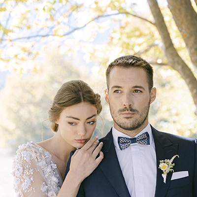 Botticelli Inspired Wedding Editorial in Greece by Fiorello Photography
