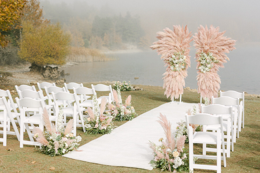 Botticelli Inspired Wedding Editorial in Greece Fiorello Photography