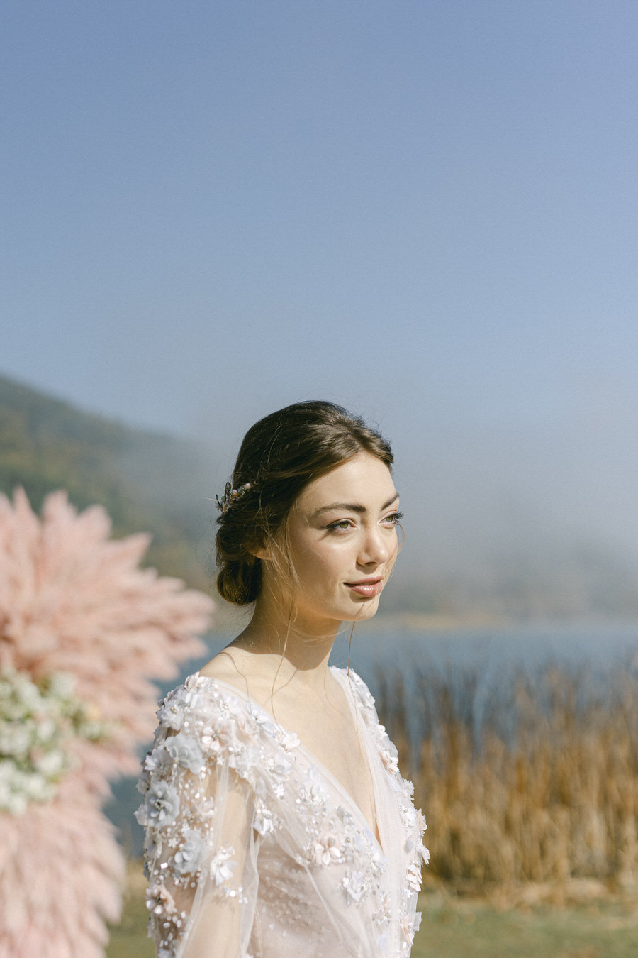 Botticelli Inspired Wedding Editorial in Greece Fiorello Photography