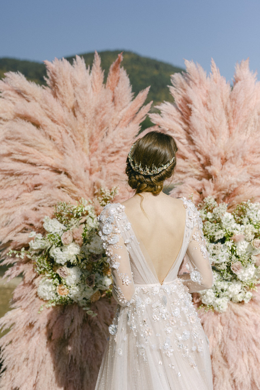 Botticelli Inspired Wedding Editorial in Greece Fiorello Photography