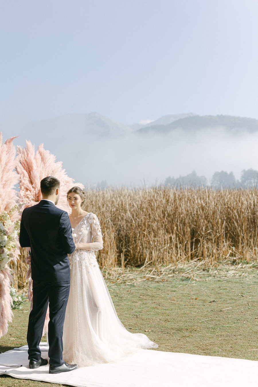 Botticelli Inspired Wedding Editorial in Greece Fiorello Photography