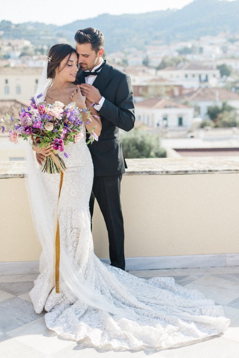 Chic Wedding at Poseidonion Grand Hotel in Spetses | Fiorello Photography
