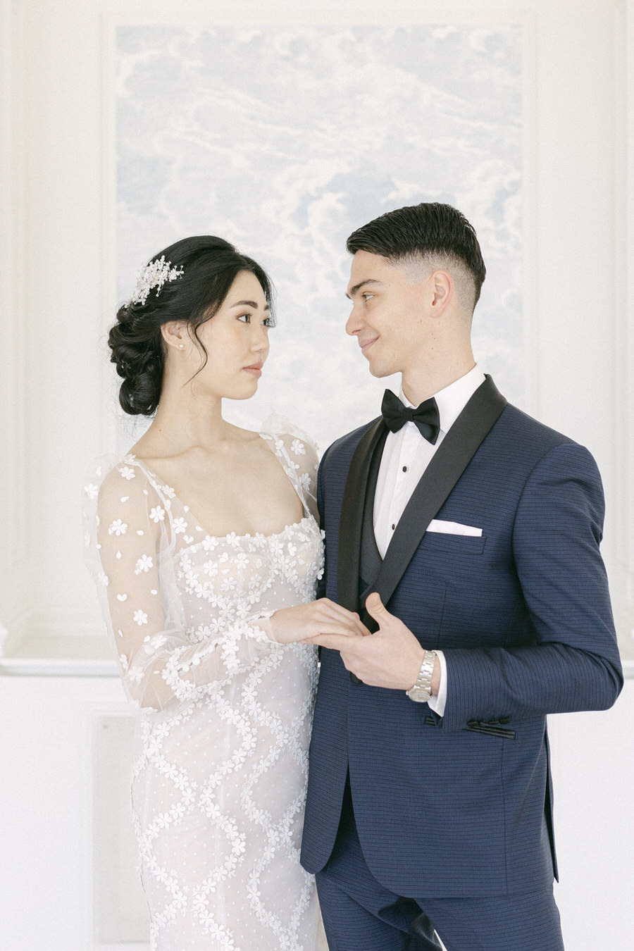 A Bridgerton Inspired Wedding Editorial in Greece | Featured in StyleMePretty