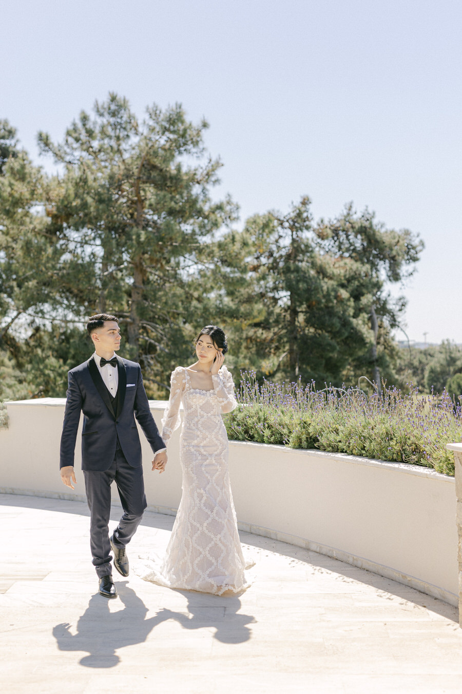 A Bridgerton Inspired Wedding Editorial in Greece | Featured in StyleMePretty