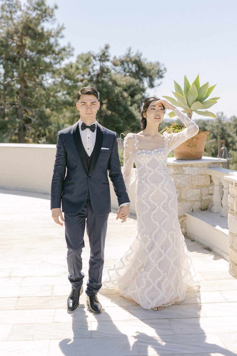 Featured in StyleMePretty Wedding Editorial in Greece