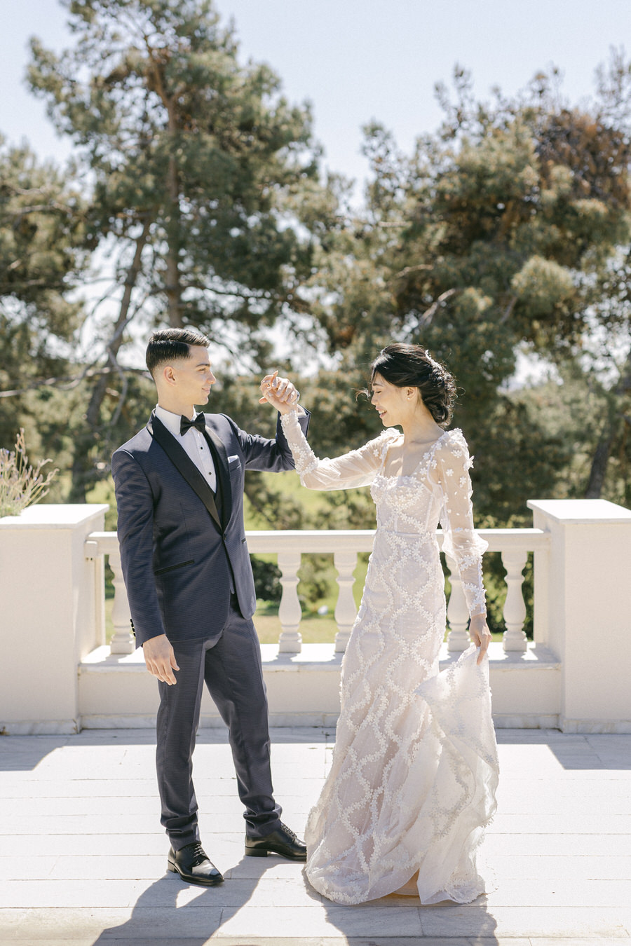 Featured in StyleMePretty Wedding Editorial in Greece