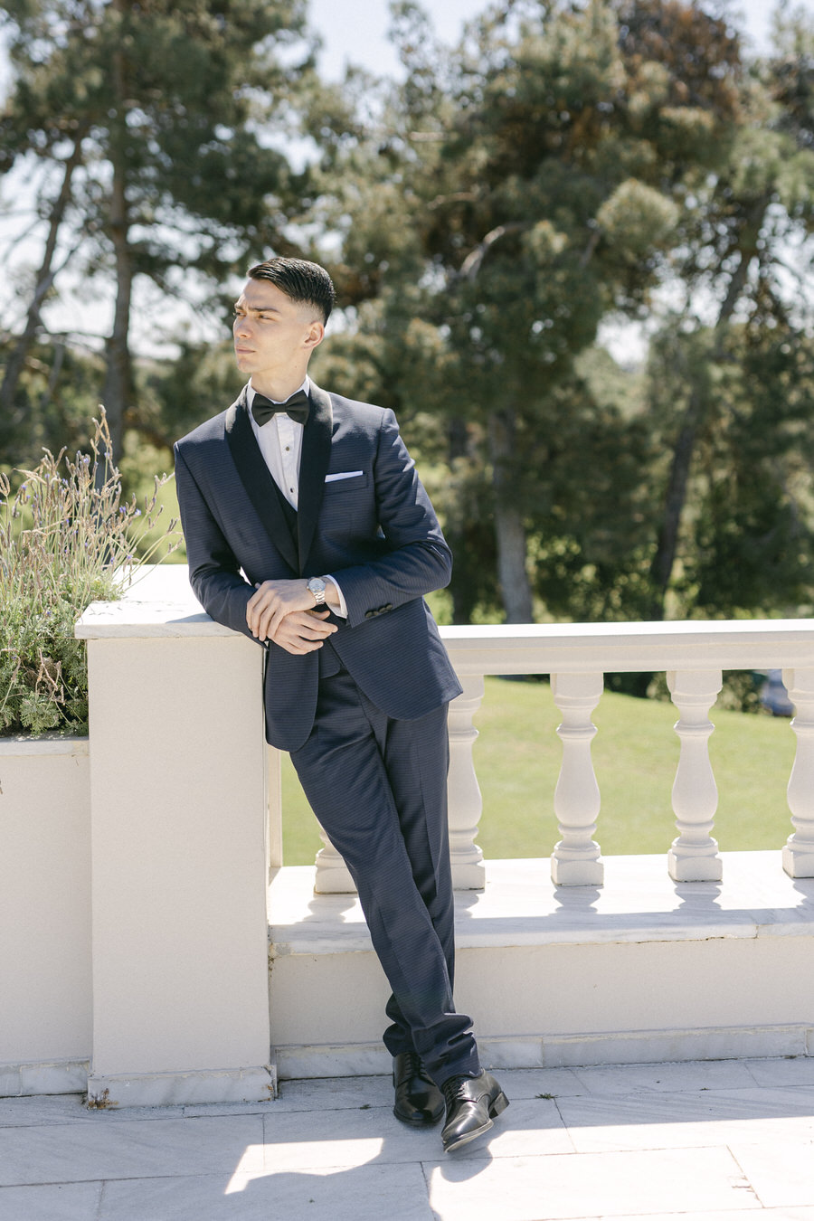 A Bridgerton Inspired Wedding Editorial in Greece | Featured in StyleMePretty