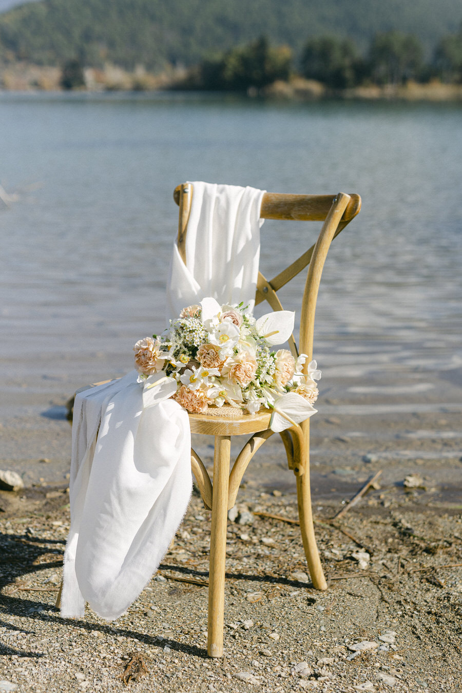 Botticelli Inspired Wedding Editorial in Greece Featured in MagnoliaRouge