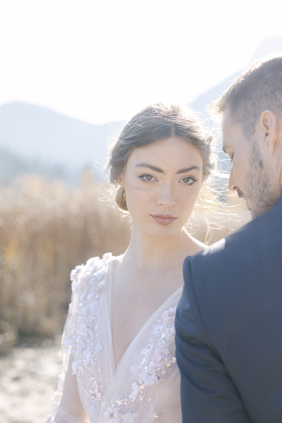 Botticelli Inspired Wedding Editorial in Greece Featured in MagnoliaRouge