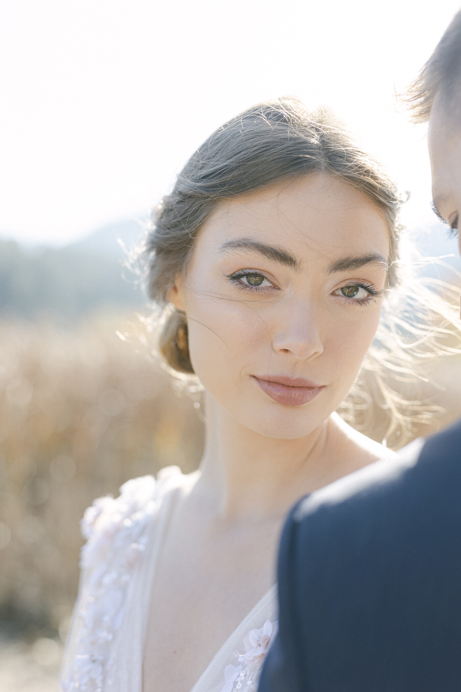 Botticelli Inspired Wedding Editorial in Greece Featured in MagnoliaRouge