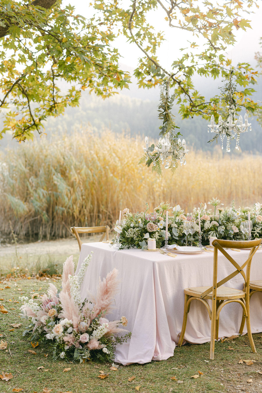 Botticelli Inspired Wedding Editorial in Greece Featured in MagnoliaRouge