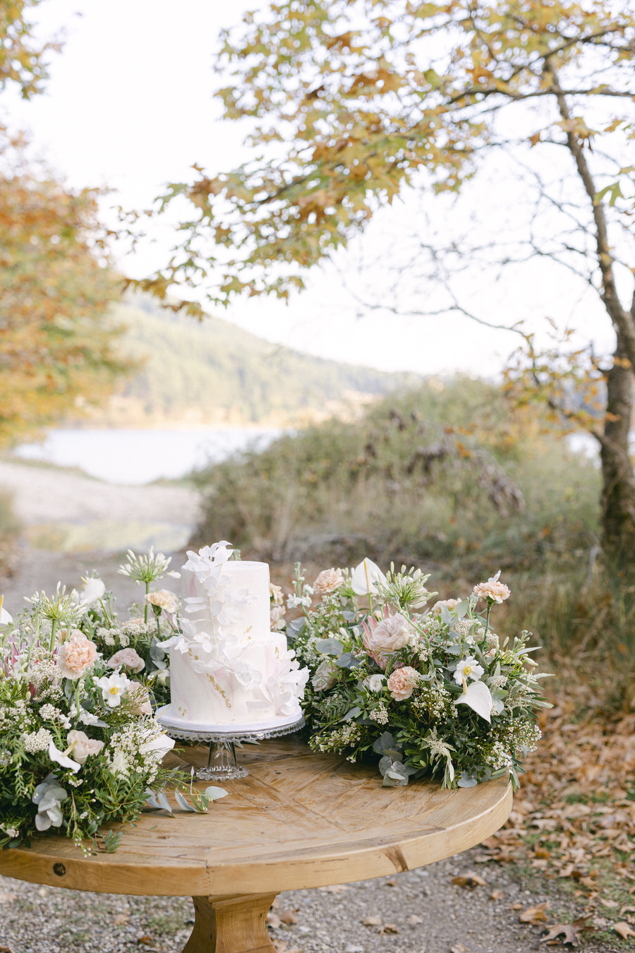 Botticelli Inspired Wedding Editorial in Greece Featured in MagnoliaRouge