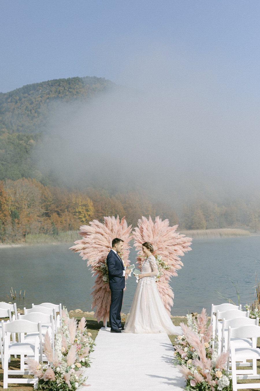 Botticelli Inspired Wedding Editorial in Greece Featured in MagnoliaRouge