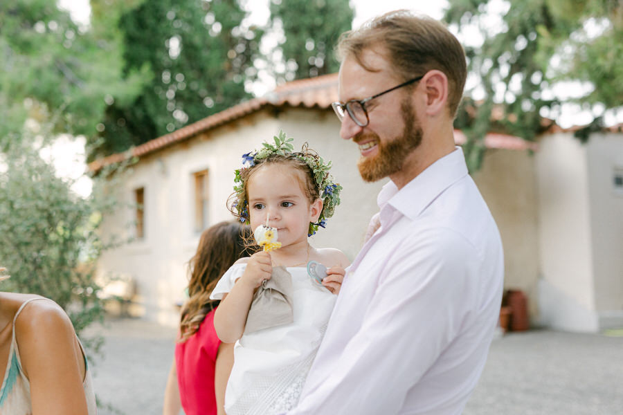 Colorful Spring Christening in Greece