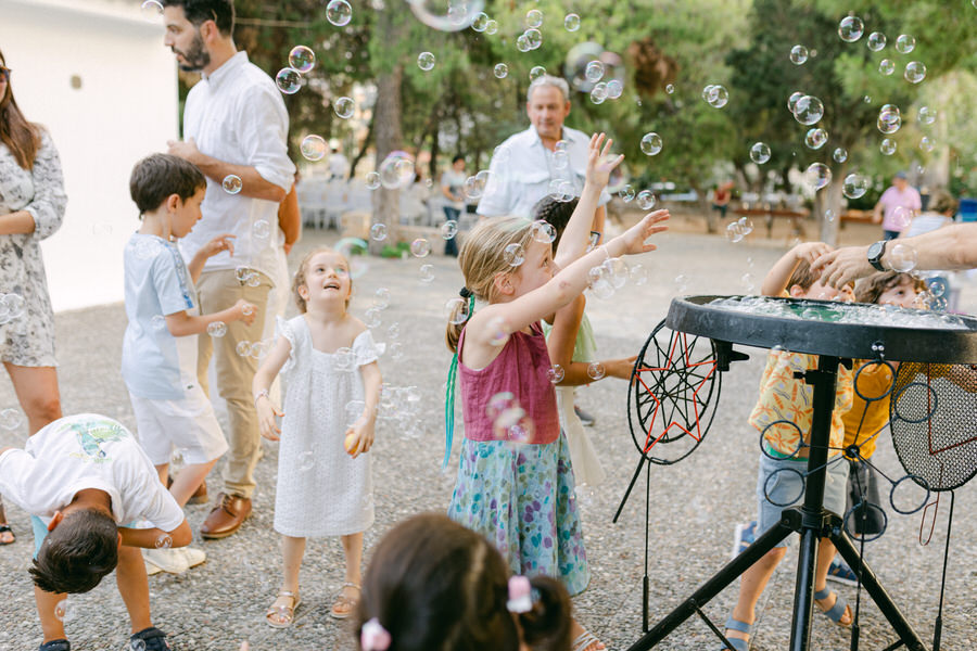 Colorful Spring Christening in Greece