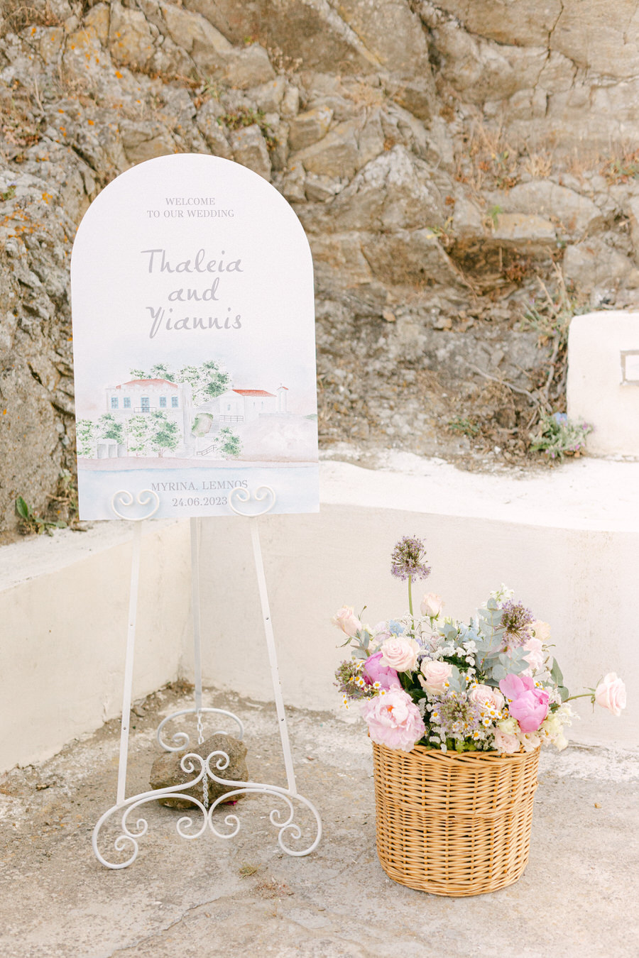 Wedding at Limnos Thaleia Yiannis by Fiorello Wedding Photography Monika Kritikou