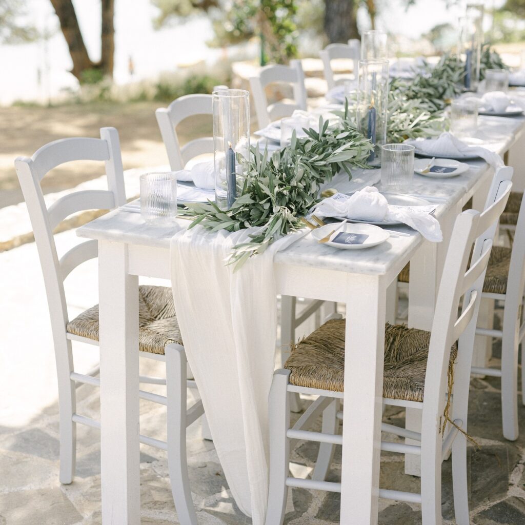 Whimsical Island Wedding Bliss in Skiathos, Greece by Fiorello Photography