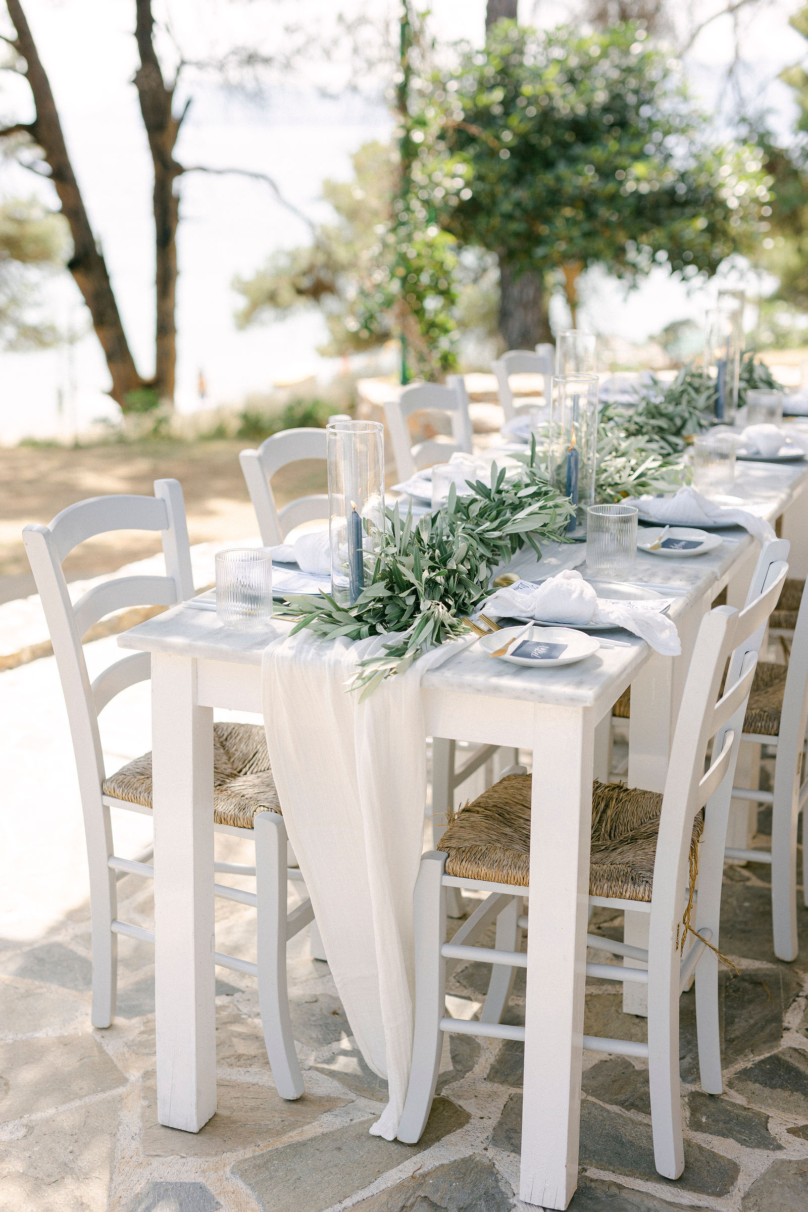 Whimsical Island Wedding Bliss in Skiathos, Greece by Fiorello Photography