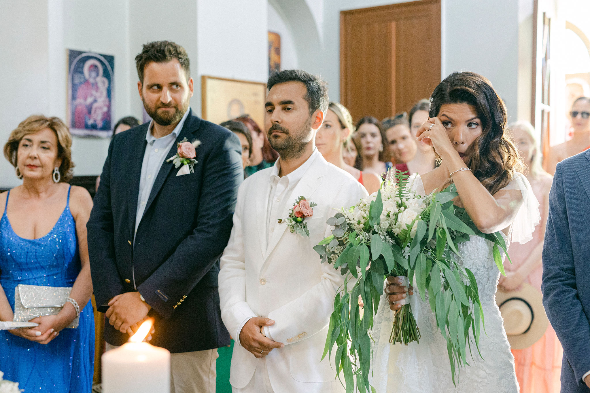 Whimsical Island Wedding in Skiathos