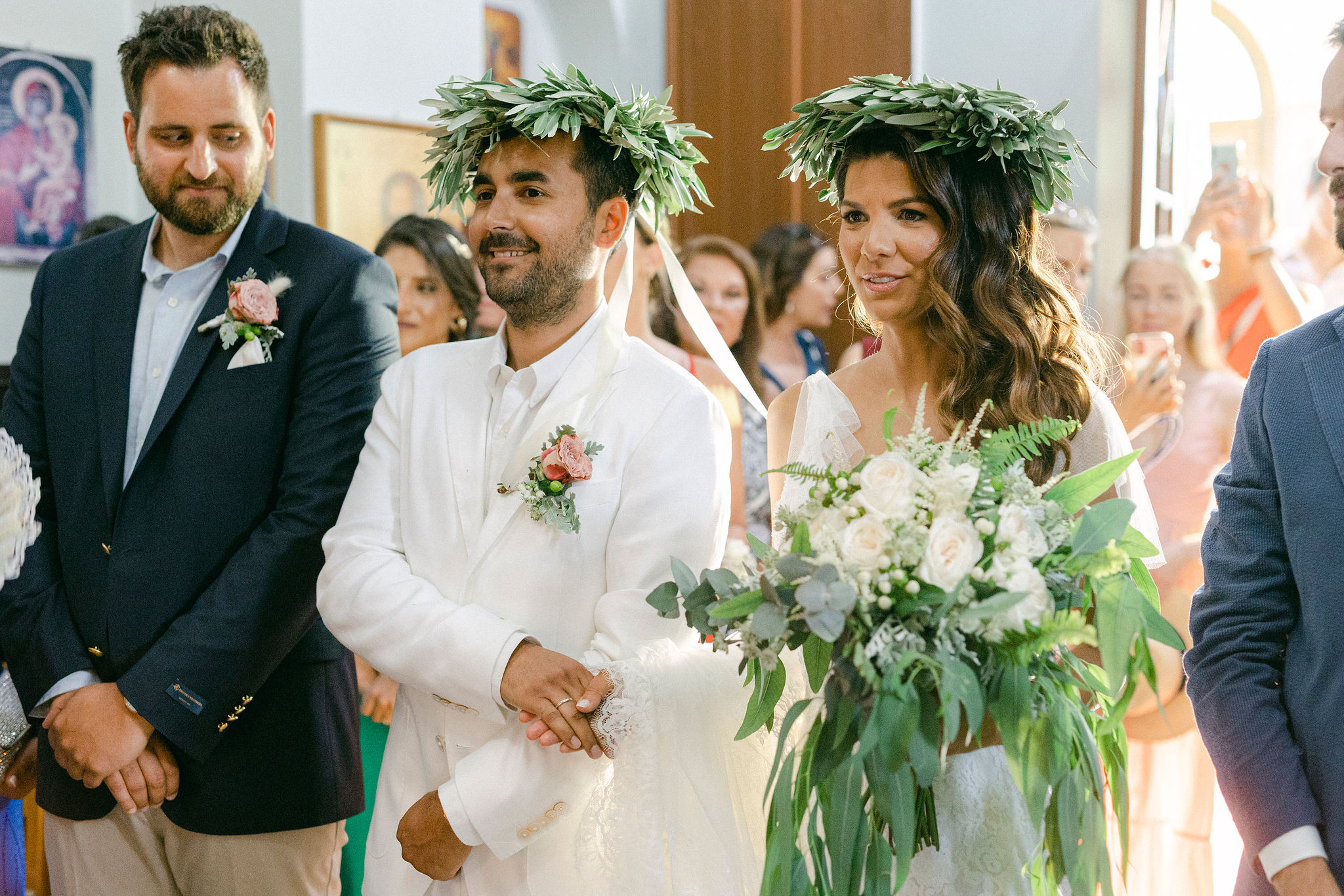 Whimsical Island Wedding in Skiathos