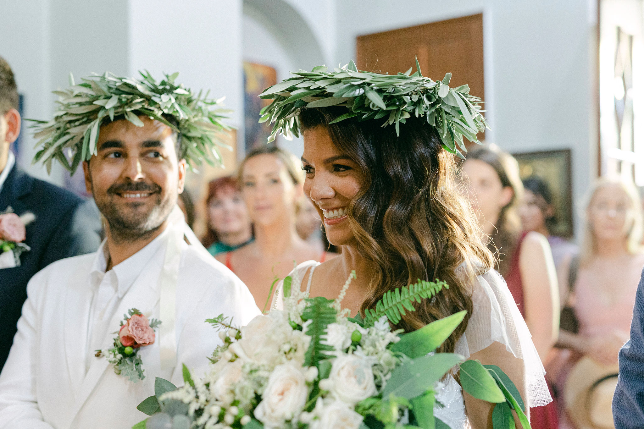 Whimsical Island Wedding in Skiathos