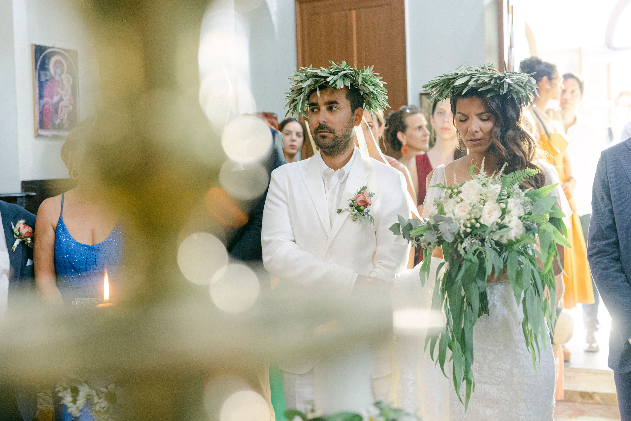 Whimsical Island Wedding in Skiathos