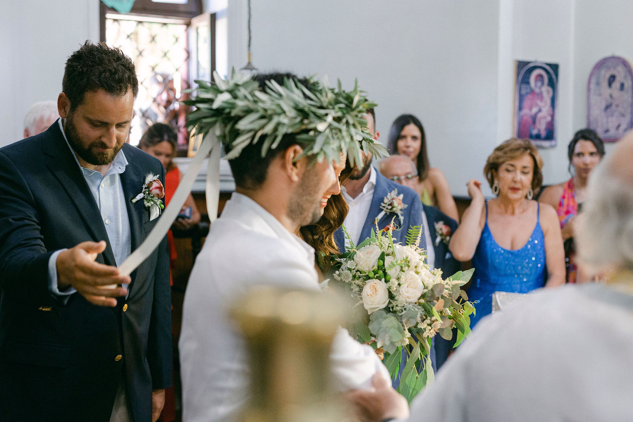 Whimsical Island Wedding in Skiathos