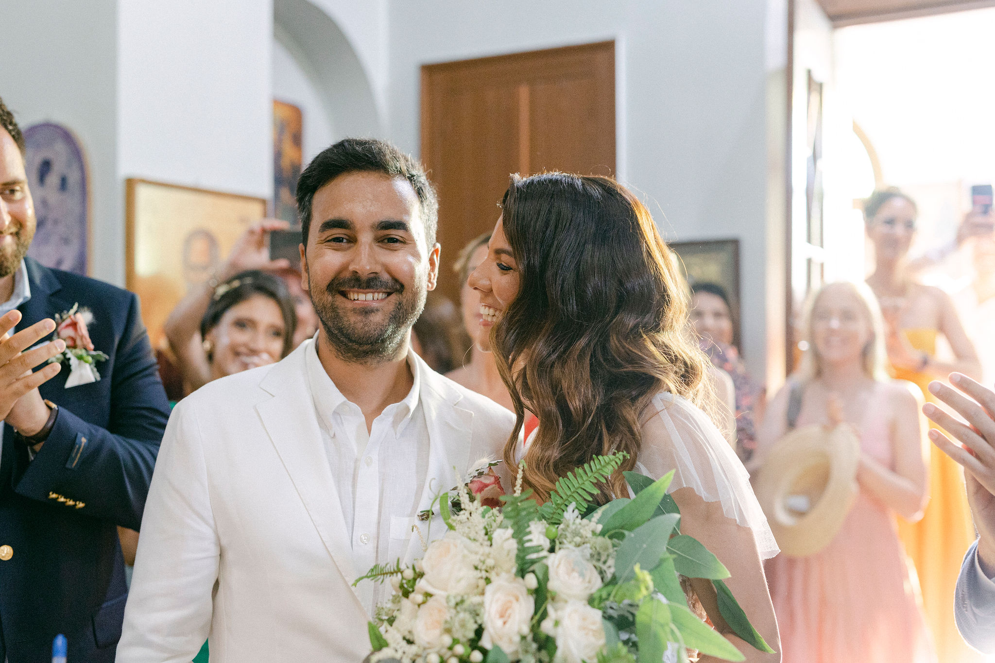 Whimsical Island Wedding in Skiathos