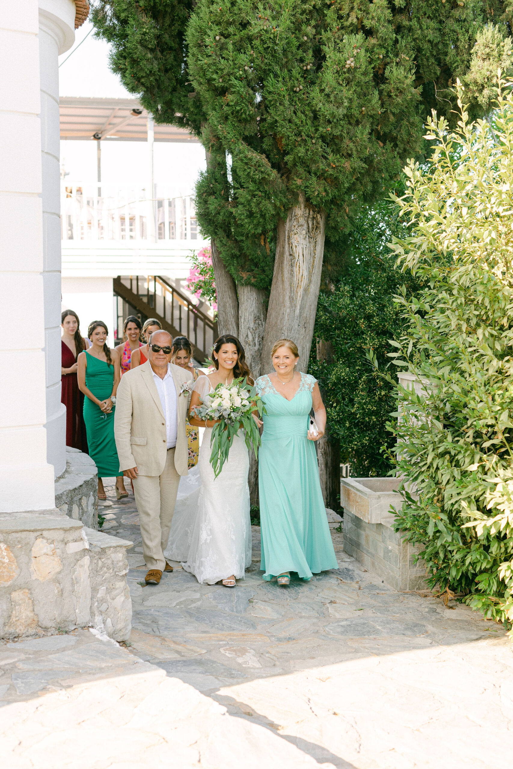 Whimsical Island Wedding in Skiathos