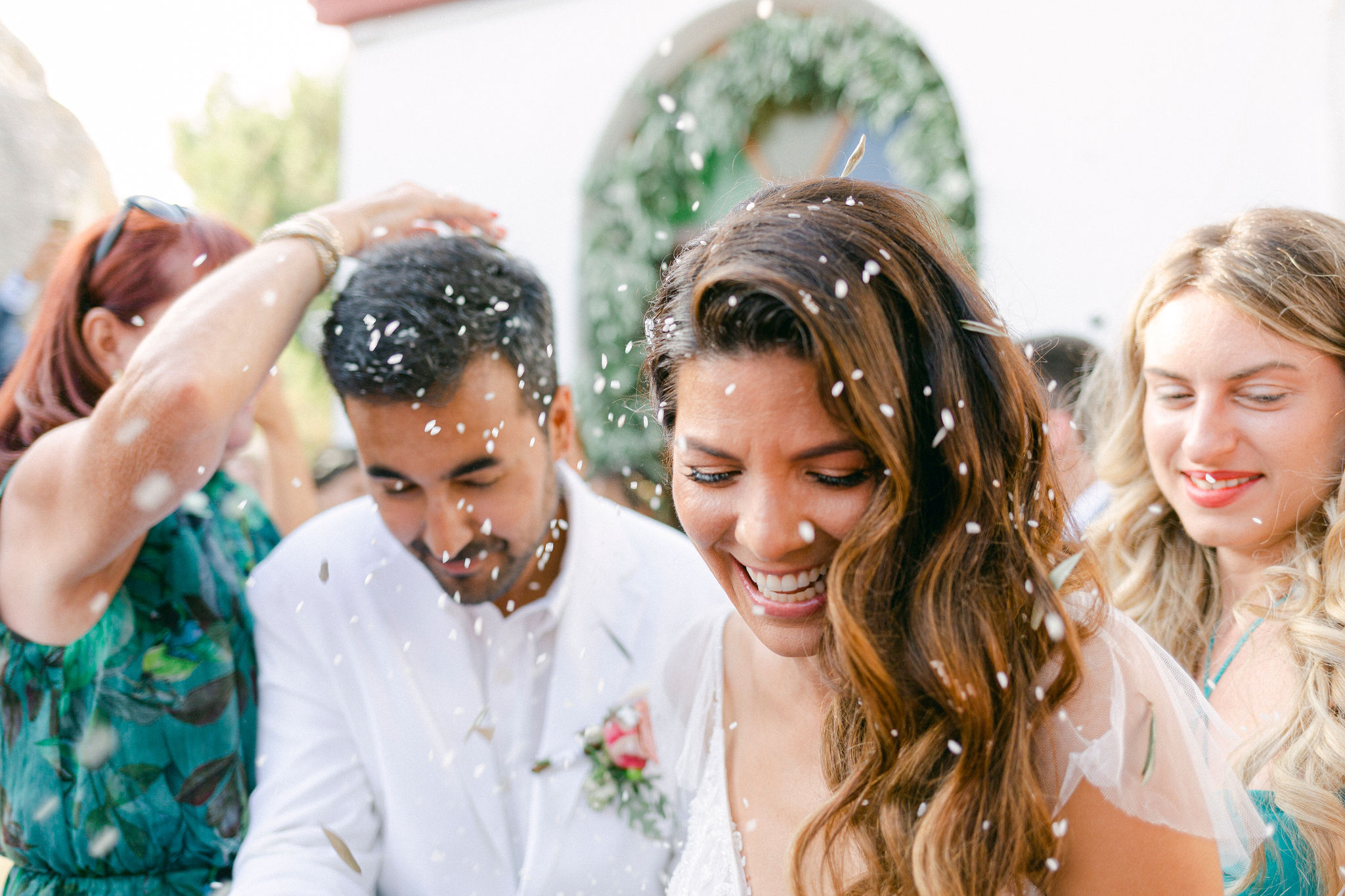 Whimsical Island Wedding in Skiathos