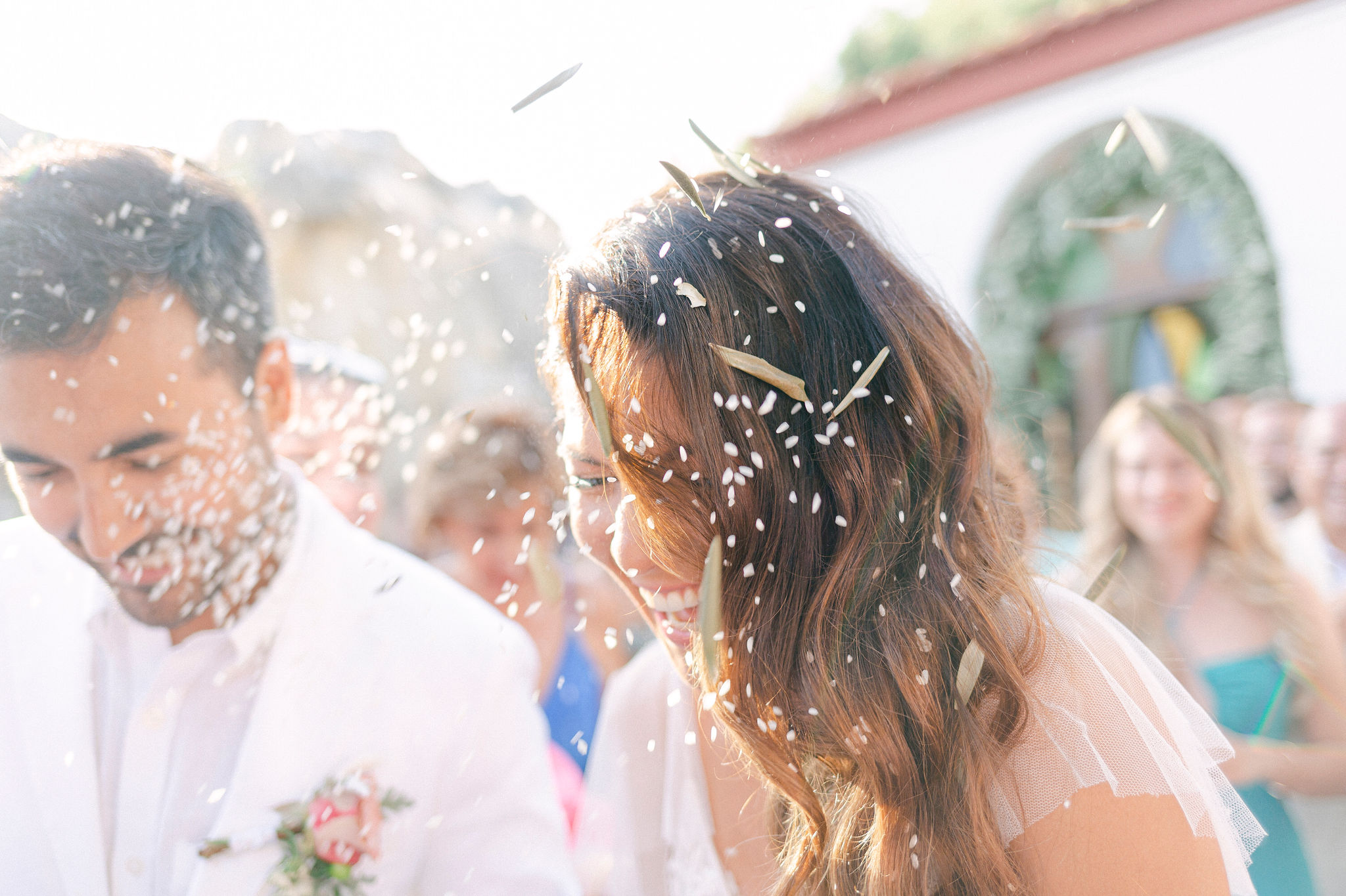 Whimsical Island Wedding in Skiathos