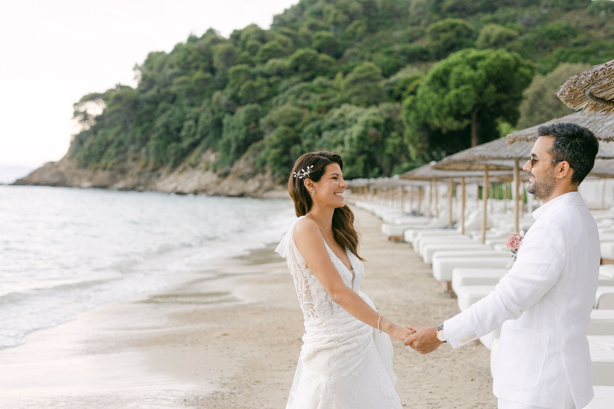 Whimsical Island Wedding in Skiathos