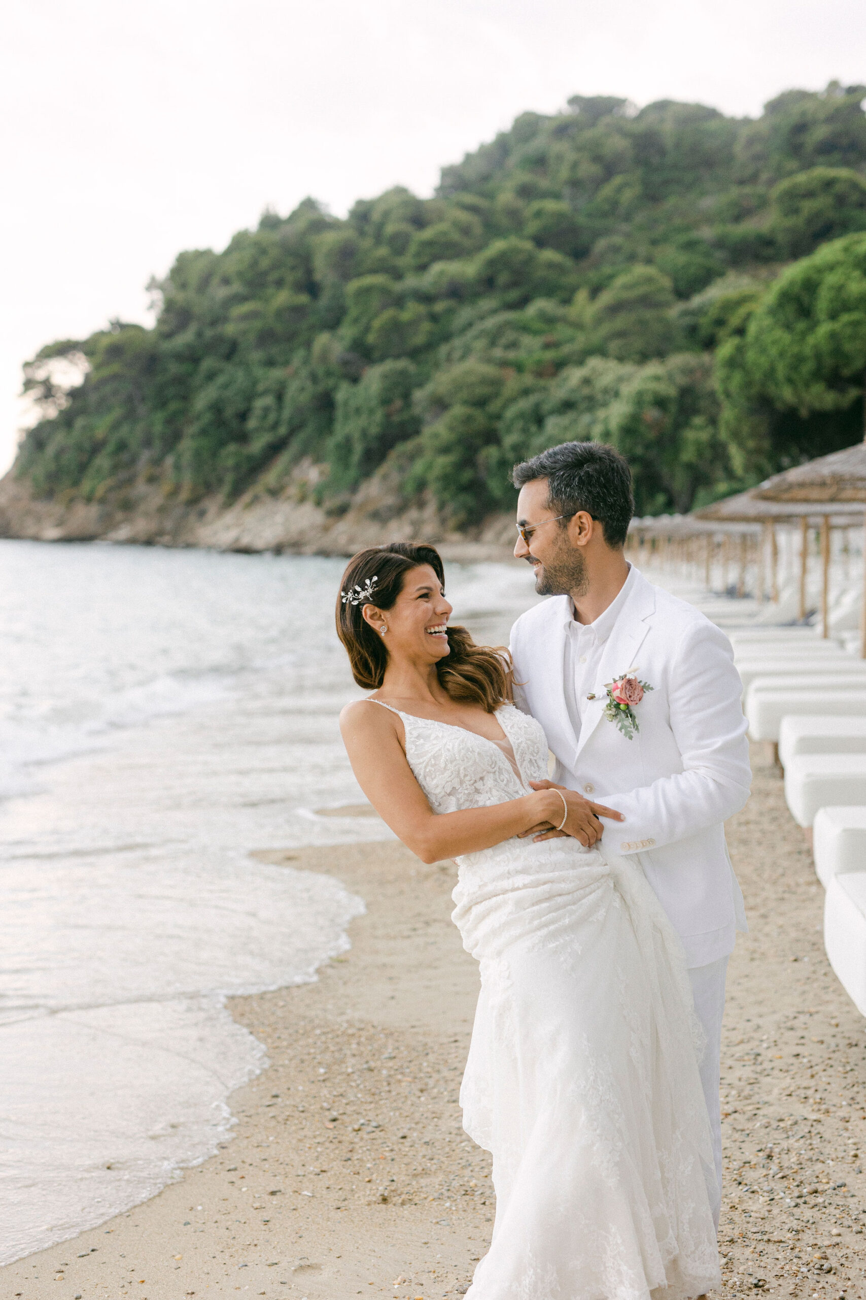 Whimsical Island Wedding in Skiathos