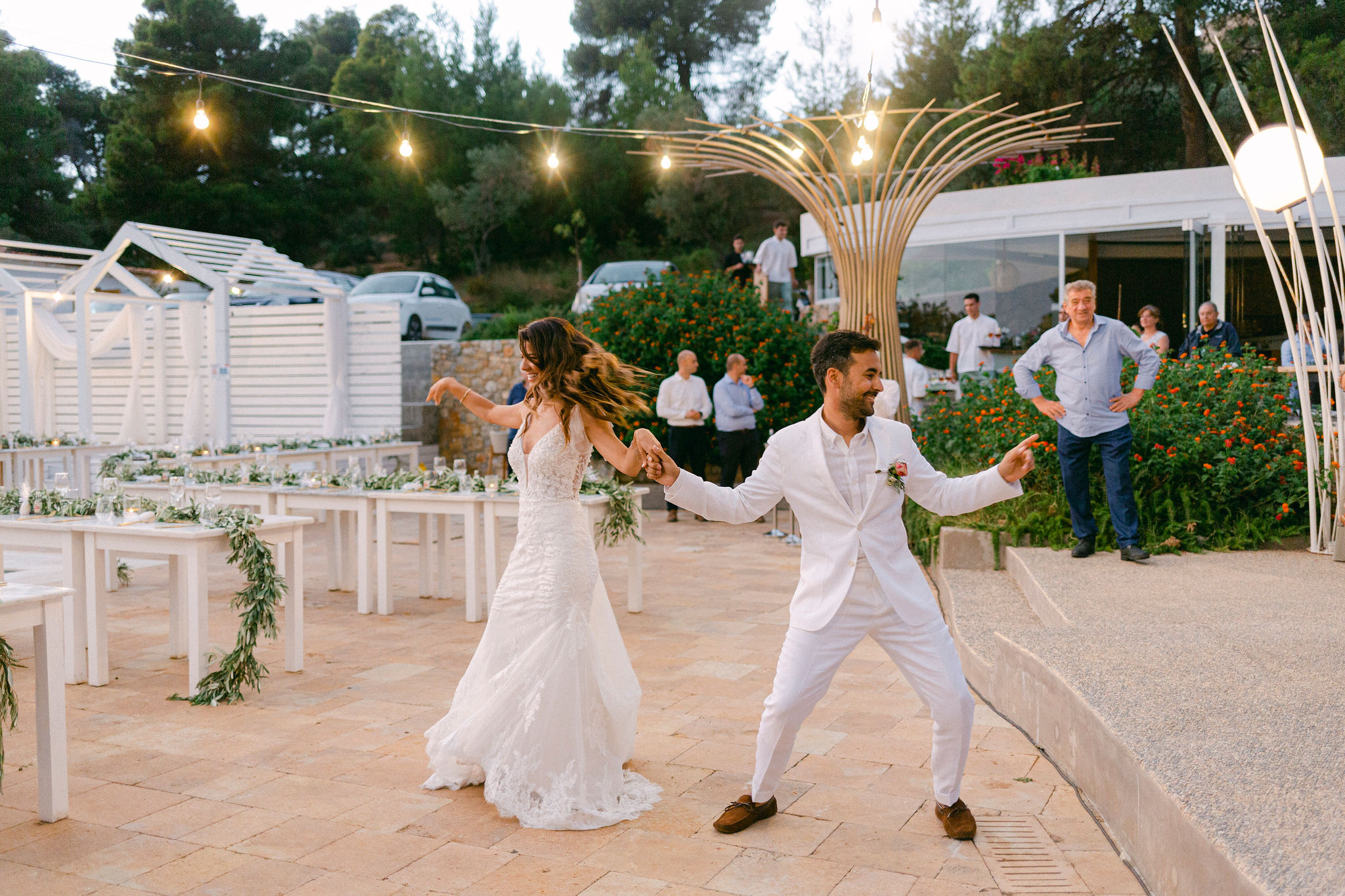 Whimsical Island Wedding in Skiathos