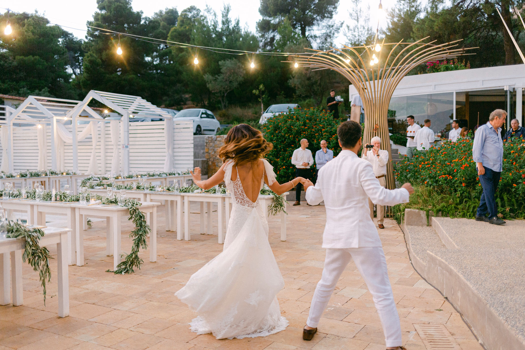 Whimsical Island Wedding in Skiathos